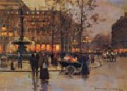 unknow artist Paris Street china oil painting reproduction